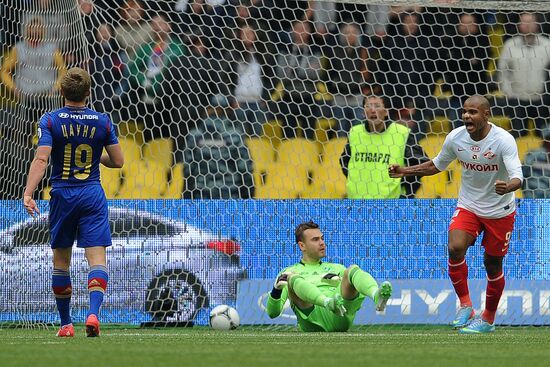 Russian Football Premier League. CSKA vs. Spartak