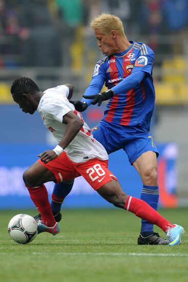 Russian Football Premier League. CSKA vs. Spartak