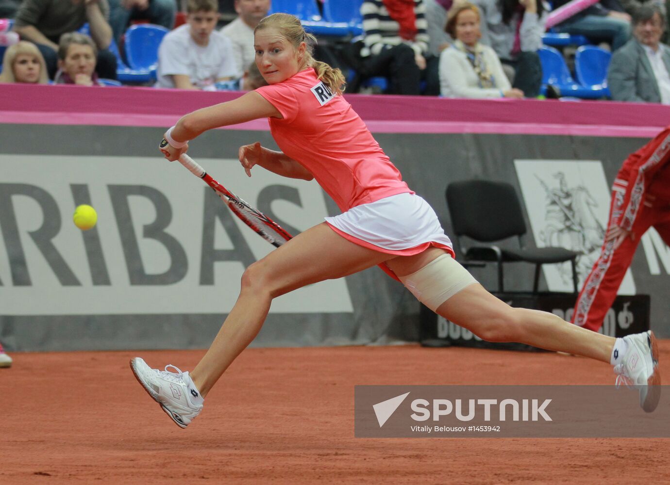 Tennis Federation Cup. Russia - Slovakia. Day Two