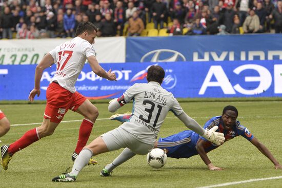 Russian Football Premier League. CSKA vs. Spartak