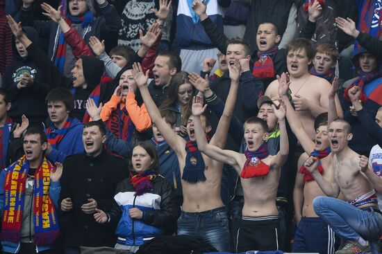 Russian Football Premier League. CSKA vs. Spartak