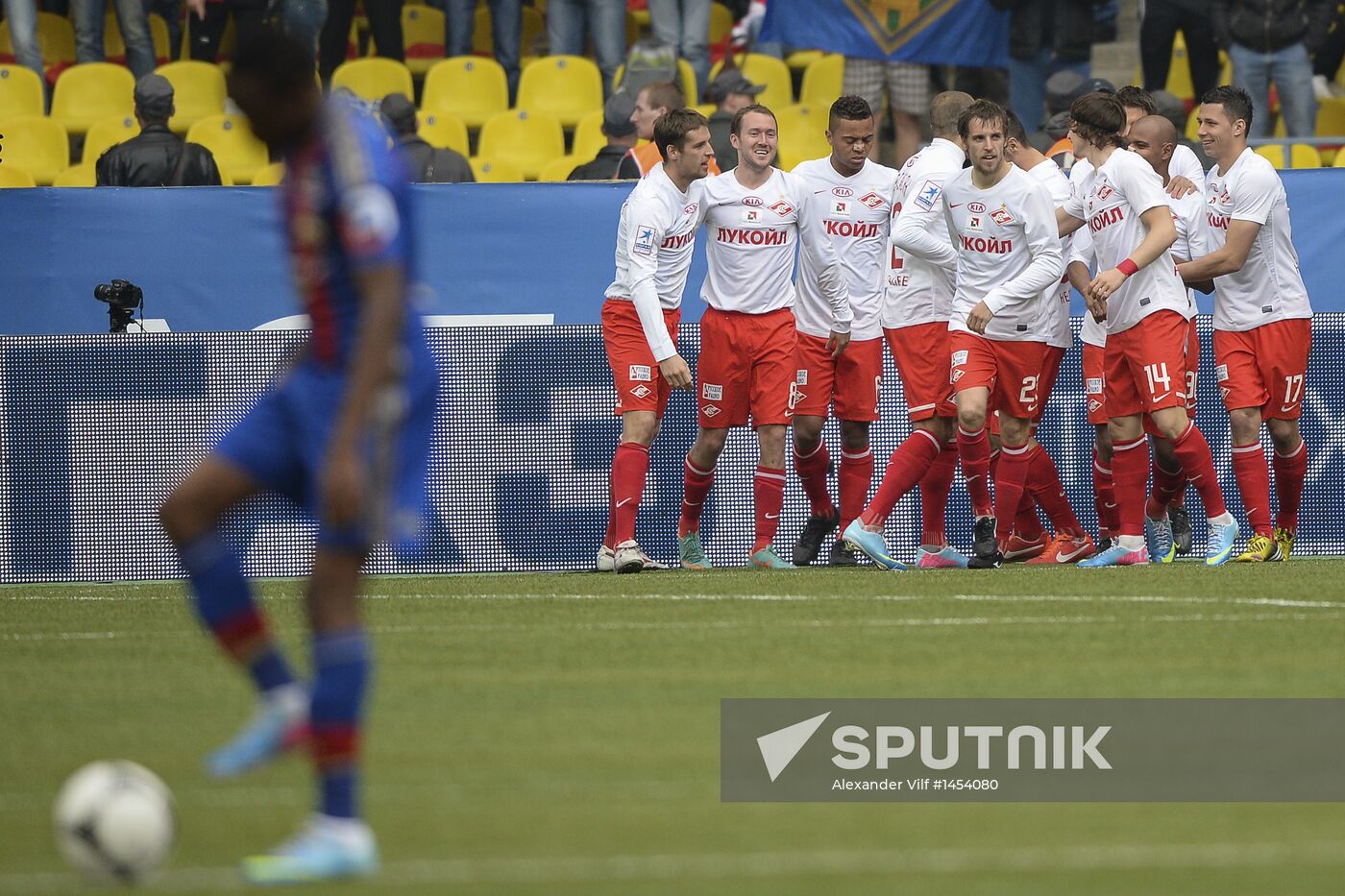 Russian Football Premier League. CSKA vs. Spartak