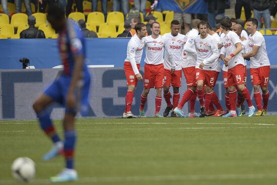 Russian Football Premier League. CSKA vs. Spartak