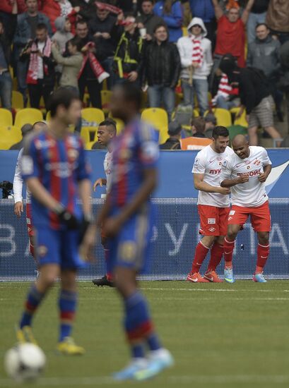 Russian Football Premier League. CSKA vs. Spartak