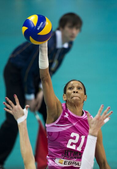 Volleyball Superleague. Dynamo (Moscow) - Uralochka-NTMK