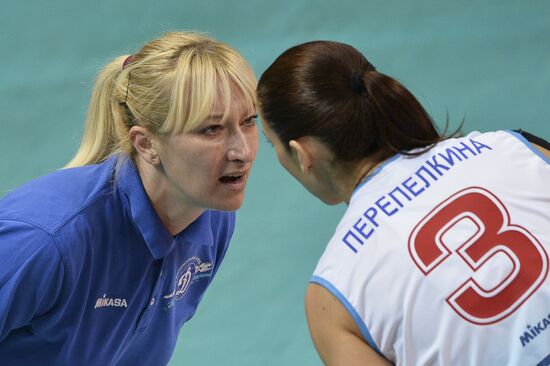 Volleyball Superleague. Dynamo (Moscow) - Uralochka-NTMK