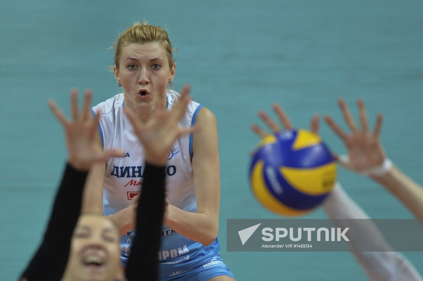 Volleyball Superleague. Dynamo (Moscow) - Uralochka-NTMK