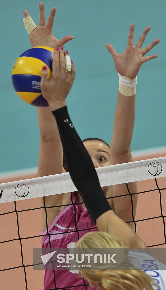 Volleyball Superleague. Dynamo (Moscow) - Uralochka-NTMK