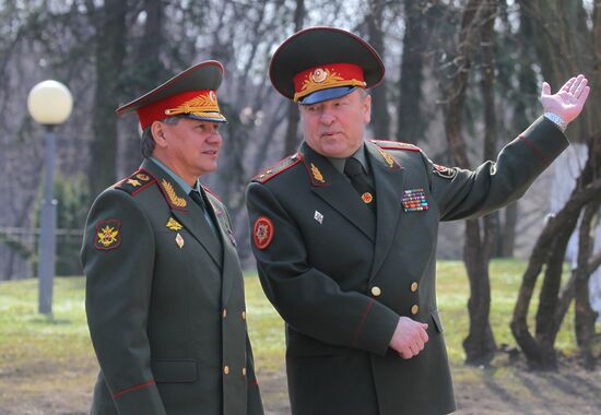 Joint meeting of Russian and Belarusian defense ministries