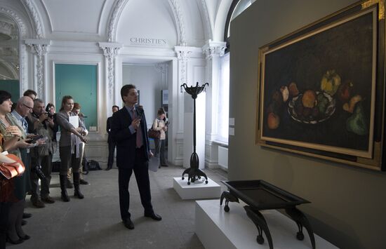 20th auction exhibition of Christie's