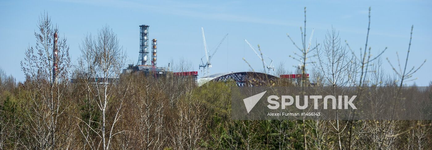 Exclusion zone on eve of 27th anniversary of Chernobyl disaster