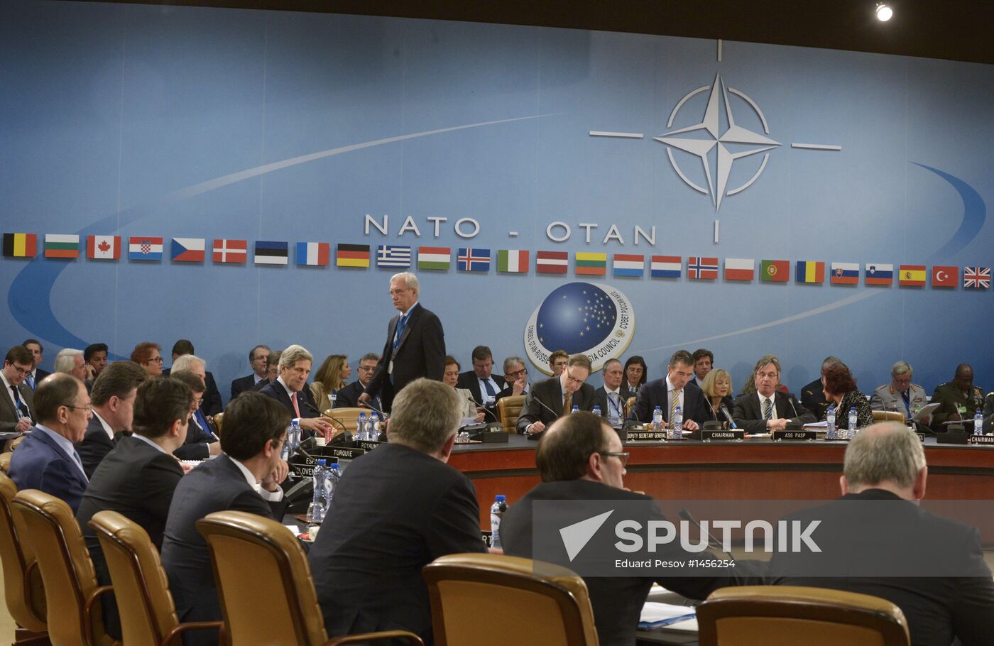 The NATO-Russia Council in Brussels