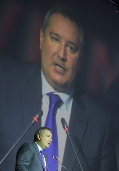 Dmitry Rogozin at International Satellite Navigation Forum
