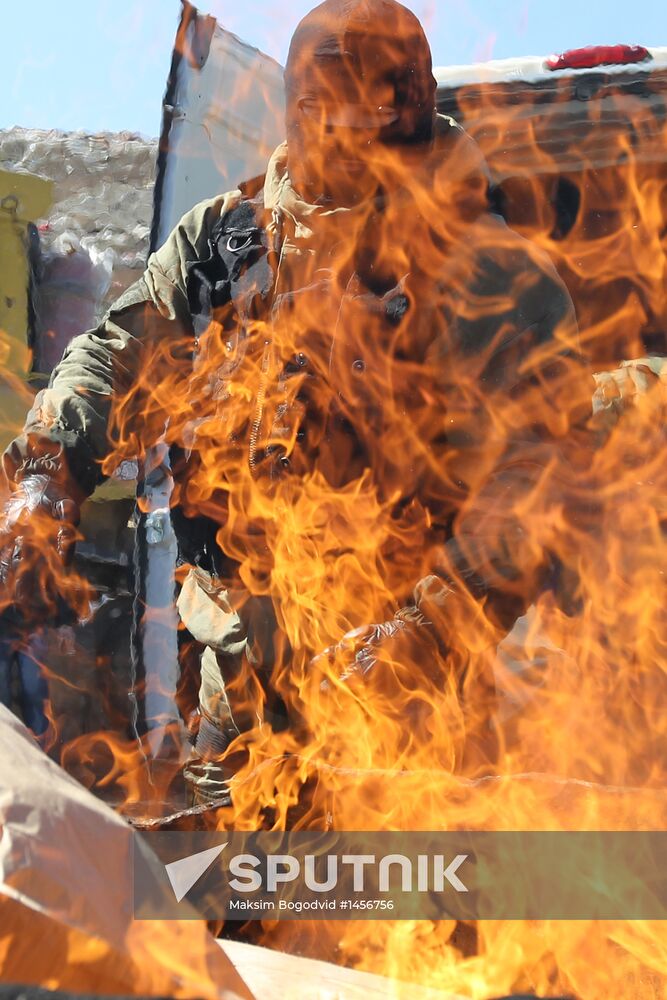 Large amount of drugs disposed of in Kazan
