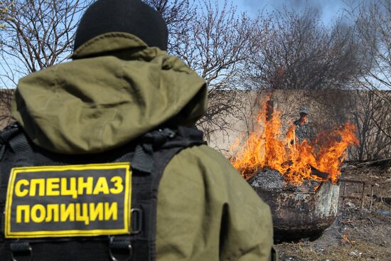 Large amount of drugs disposed of in Kazan