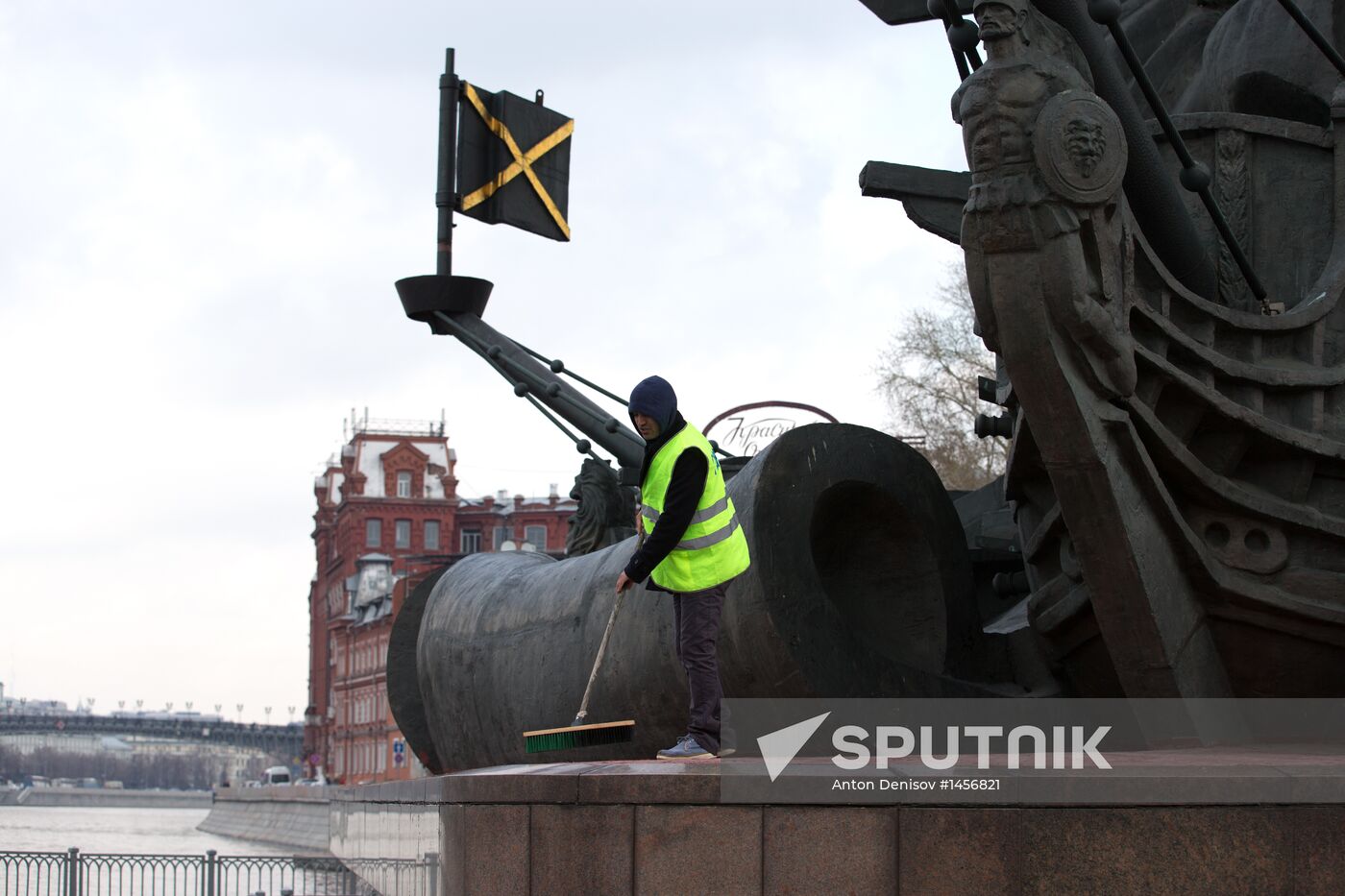 Peter the Great Statue in Moscow