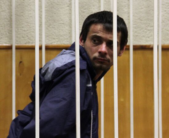 Court arrests Belgorod murderer Sergei Pomazun