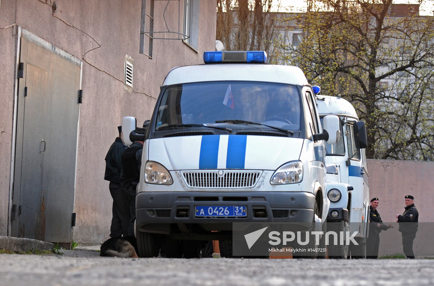 Court arrests Belgorod murderer Sergei Pomazun