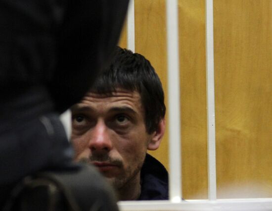 Court arrests Belgorod murderer Sergei Pomazun
