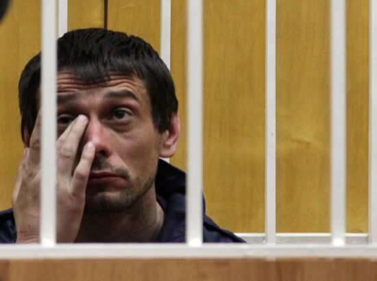 Court arrests Belgorod murderer Sergei Pomazun