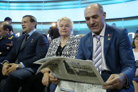 Live Q&A session with Vladimir Putin