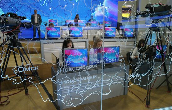 Live Q&A session with Vladimir Putin