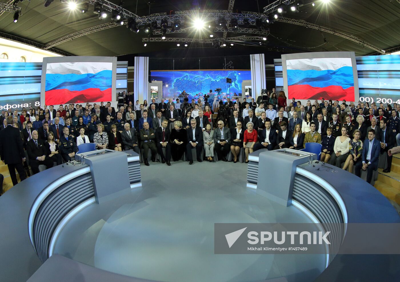 Live Q&A session with Vladimir Putin