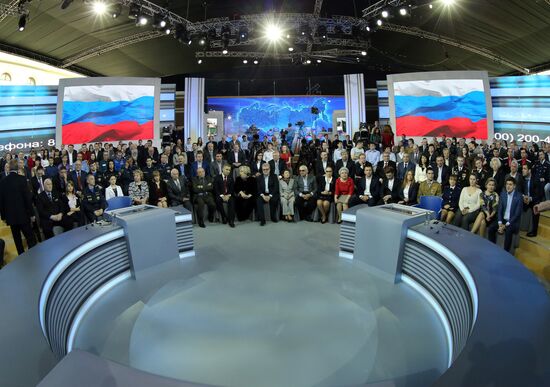 Live Q&A session with Vladimir Putin