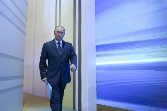 Live Q&A session with Vladimir Putin