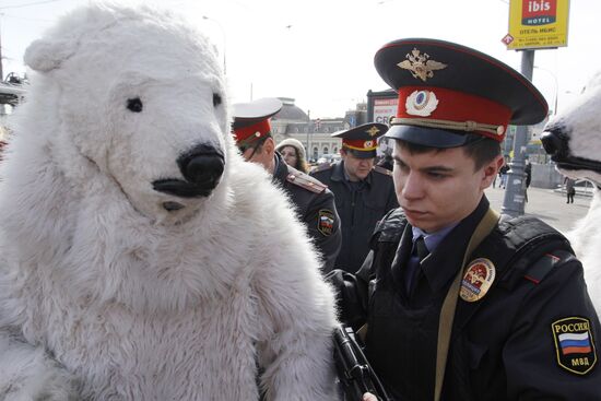 Statoil and Rosneft took polar bears hostage
