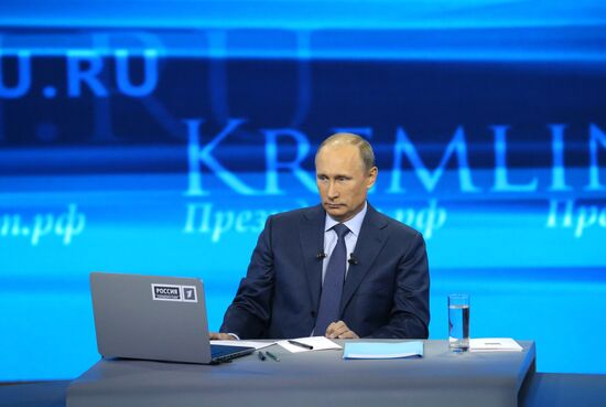 Live Q&A session with Vladimir Putin