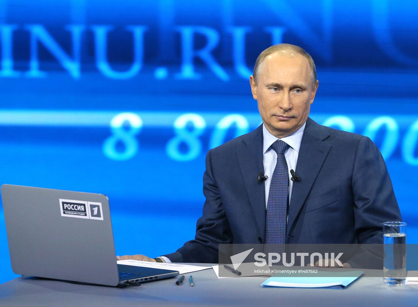 Live Q&A session with Vladimir Putin