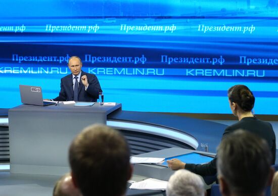 Live Q&A session with Vladimir Putin