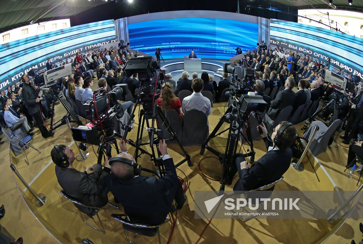 Live Q&A session with Vladimir Putin
