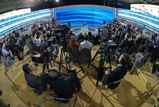 Live Q&A session with Vladimir Putin