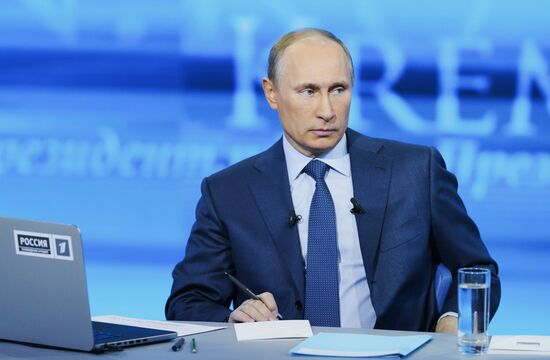 Live Q&A session with Vladimir Putin