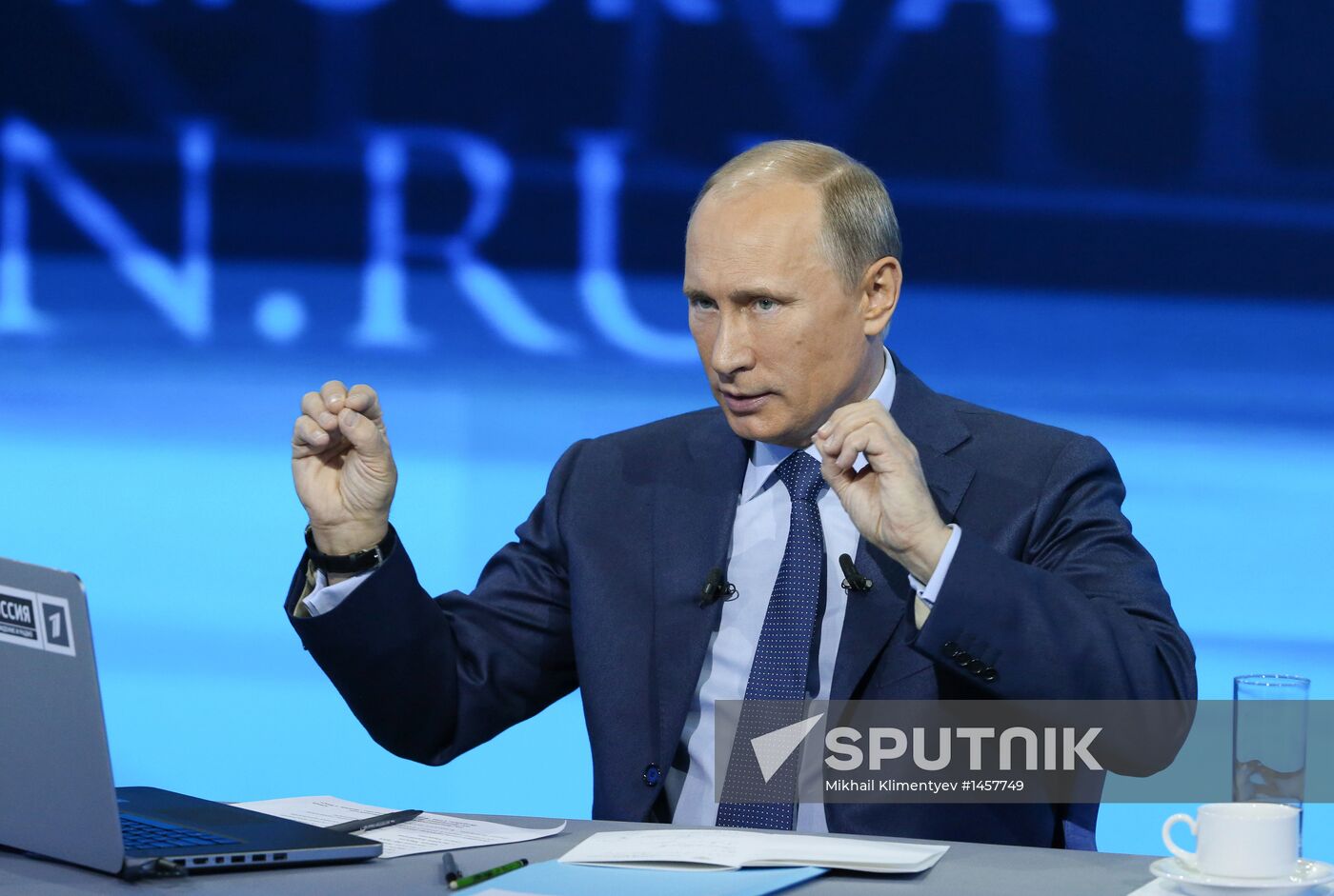 Live Q&A session with Vladimir Putin