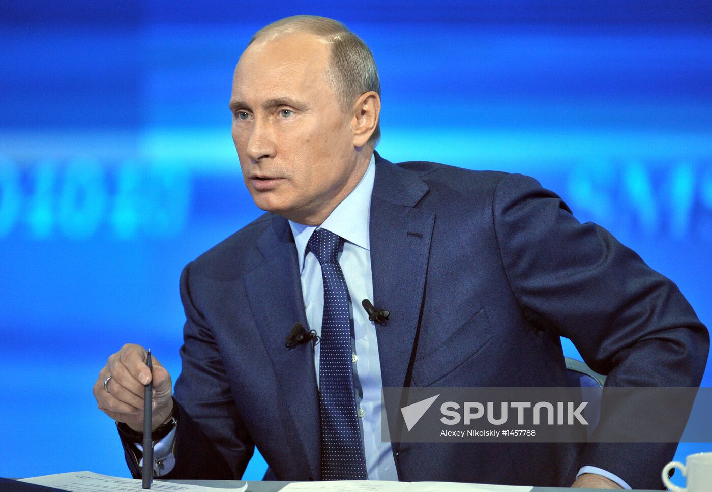 Live Q&A session with Vladimir Putin