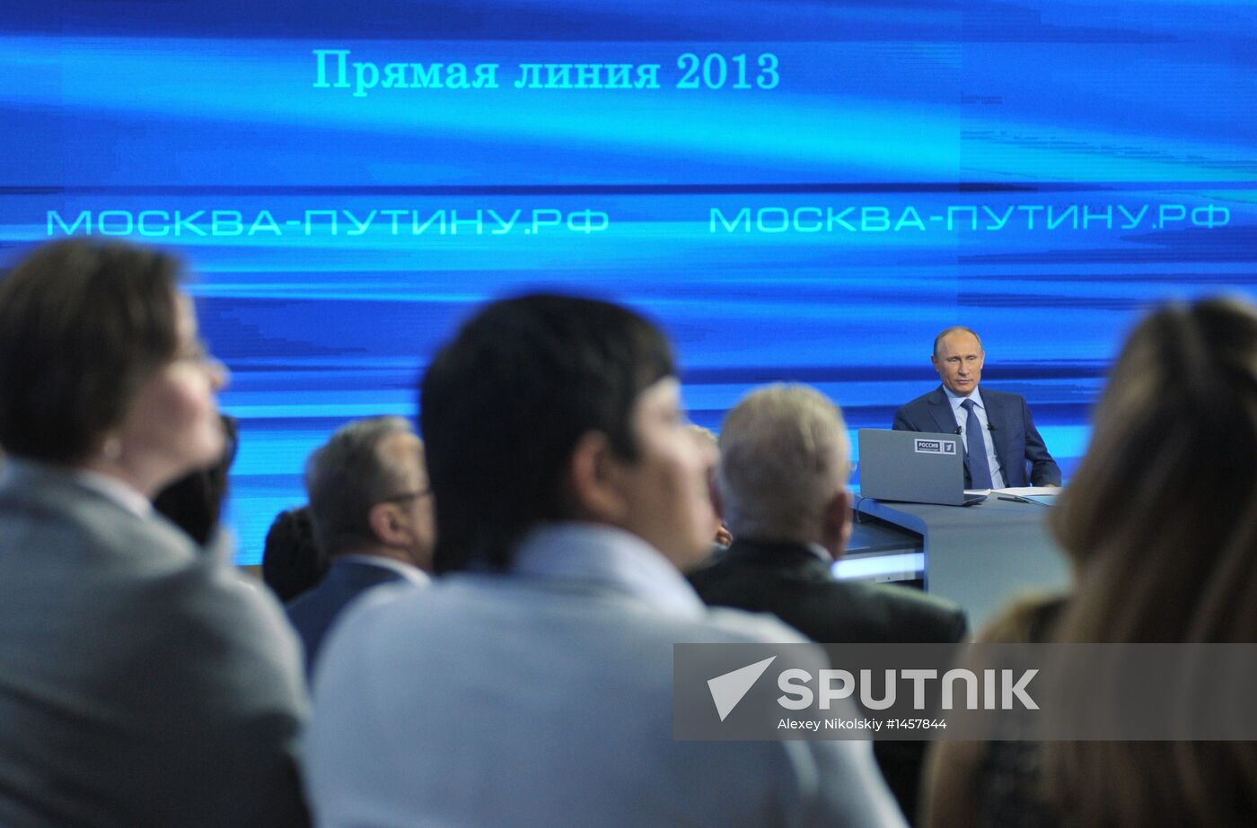 Live Q&A session with Vladimir Putin