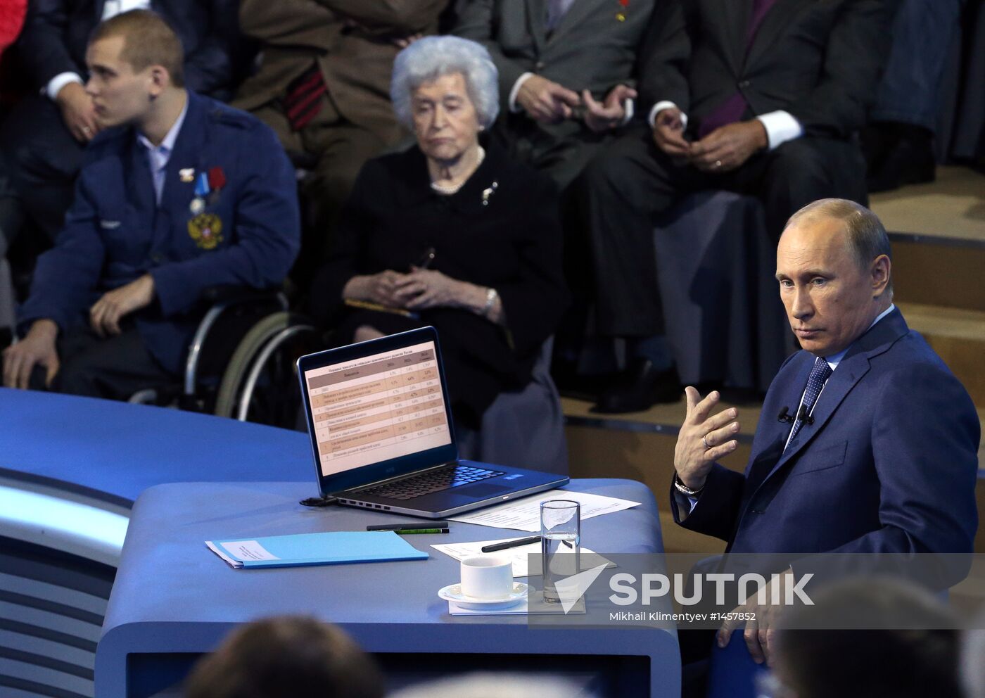 Live Q&A session with Vladimir Putin