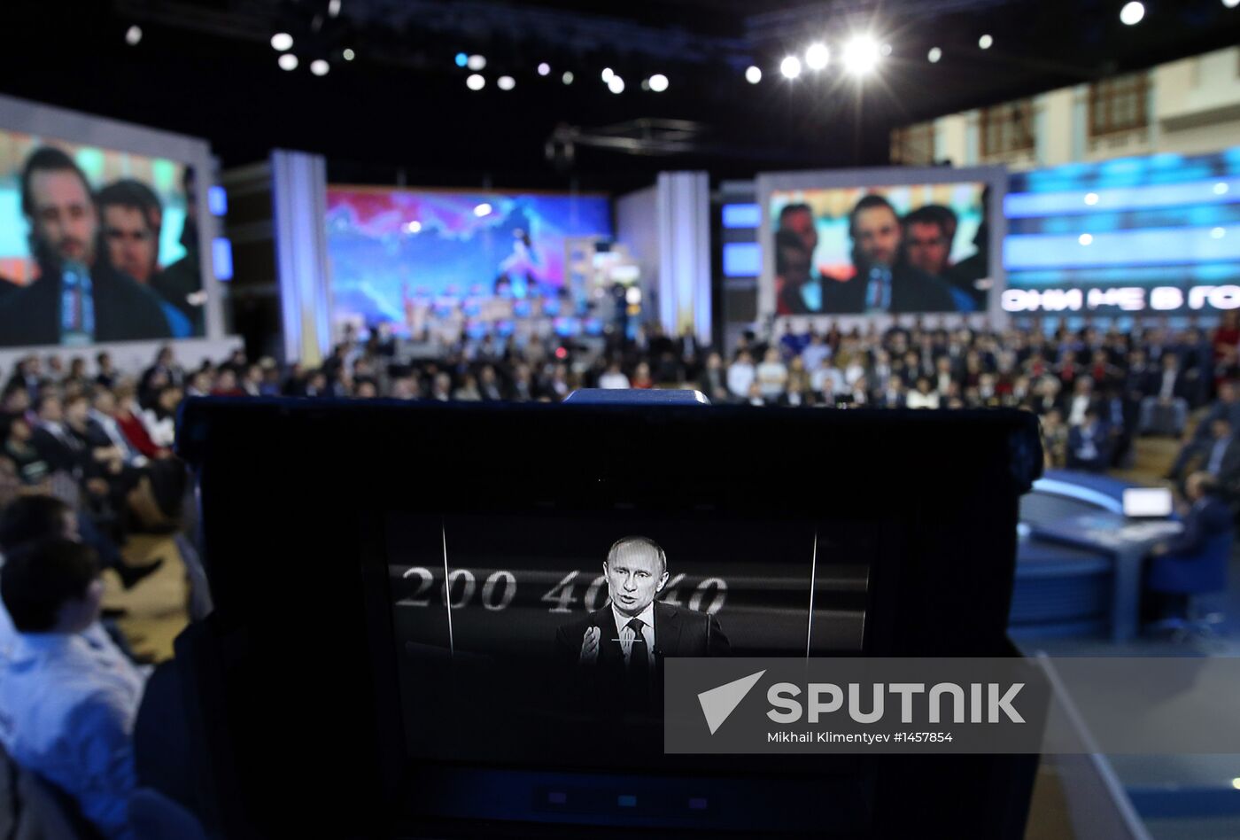 Live Q&A session with Vladimir Putin