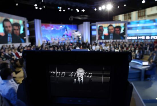 Live Q&A session with Vladimir Putin