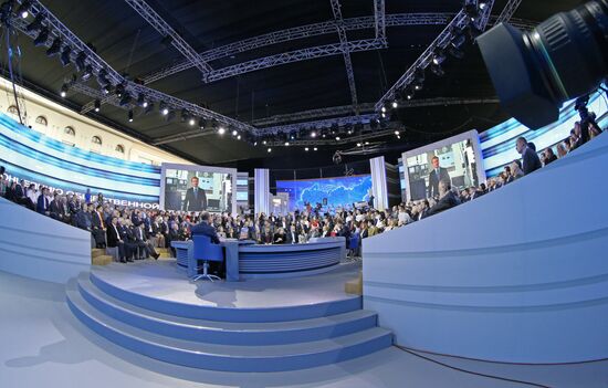 Live Q&A session with Vladimir Putin