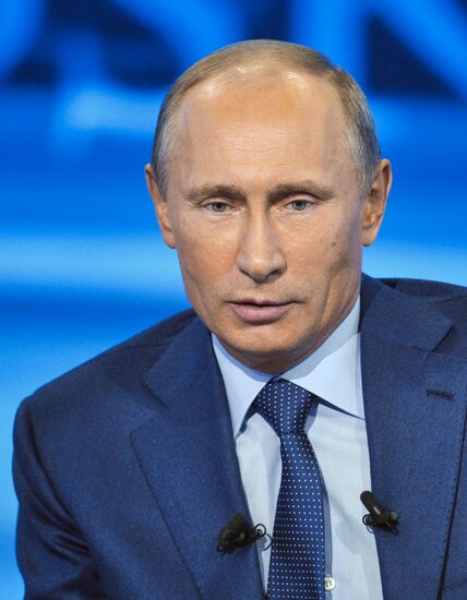 Live Q&A session with Vladimir Putin