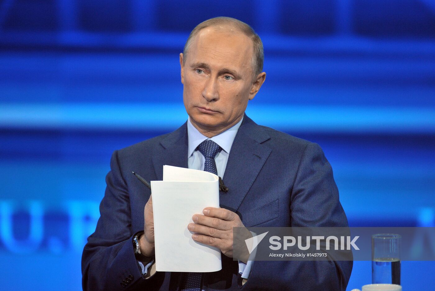 Live Q&A session with Vladimir Putin