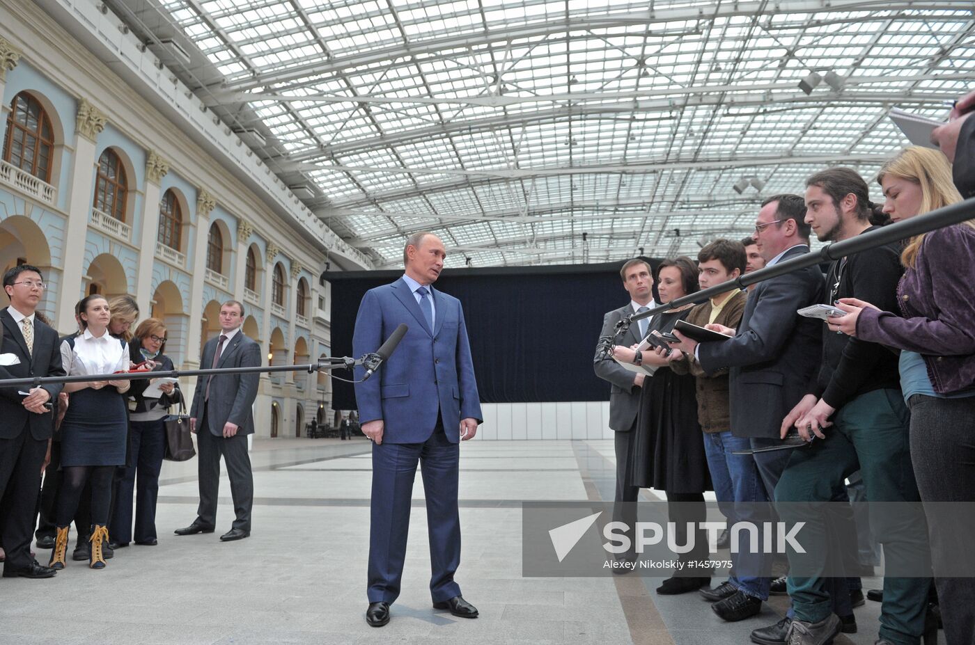 Live Q&A session with Vladimir Putin