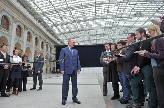 Live Q&A session with Vladimir Putin