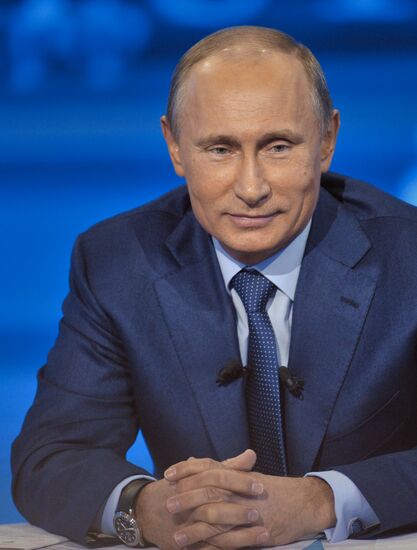 Live Q&A session with Vladimir Putin