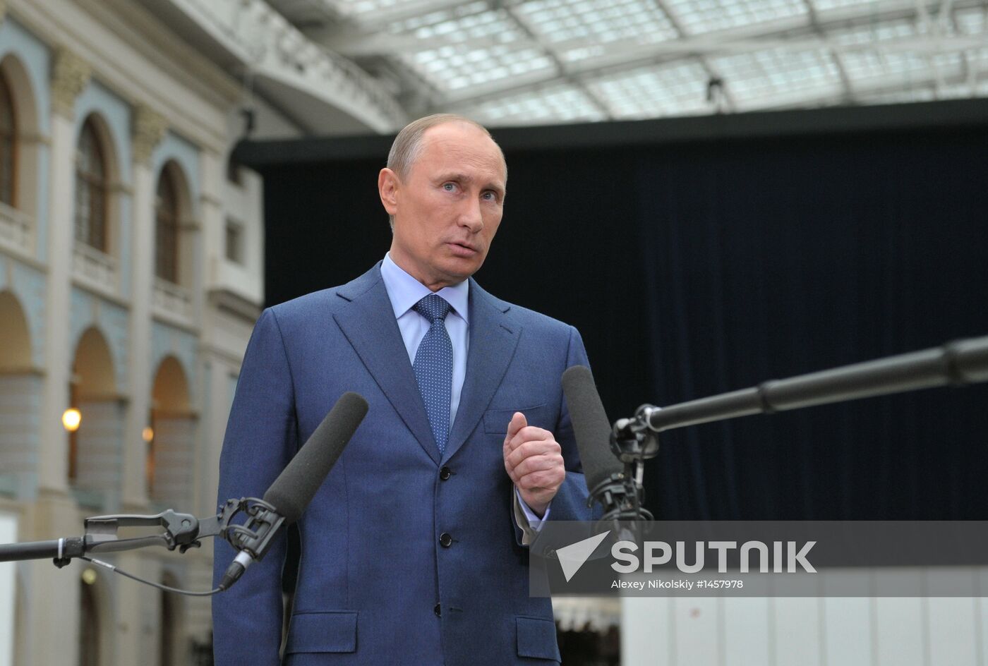 Live Q&A session with Vladimir Putin