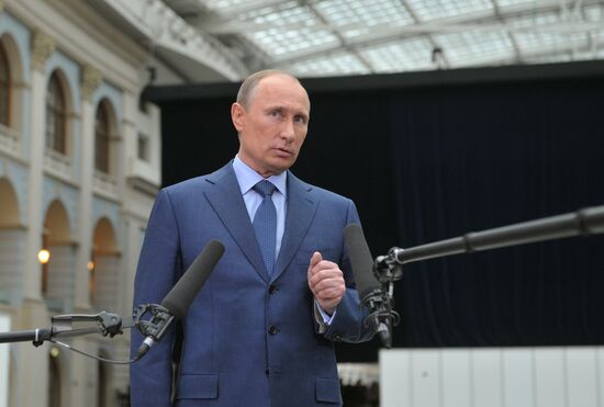 Live Q&A session with Vladimir Putin